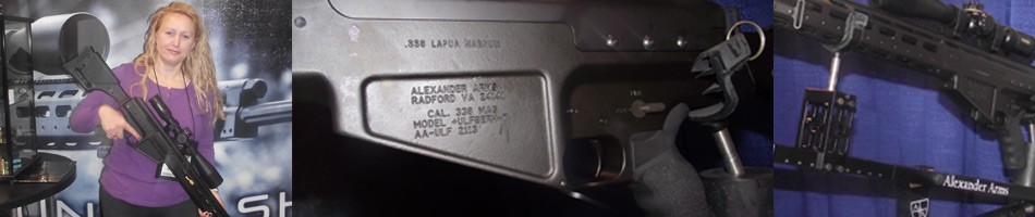 Alexander Arms .338 Lapua Magnum