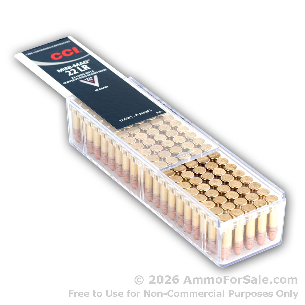 1600 Rounds of Discount 40gr CPRN .22 LR Ammo For Sale by CCI