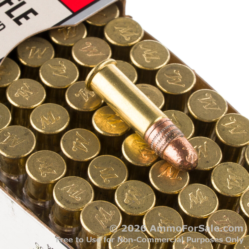 100 Rounds of Discount 40gr CPRN .22 LR Ammo For Sale by Winchester