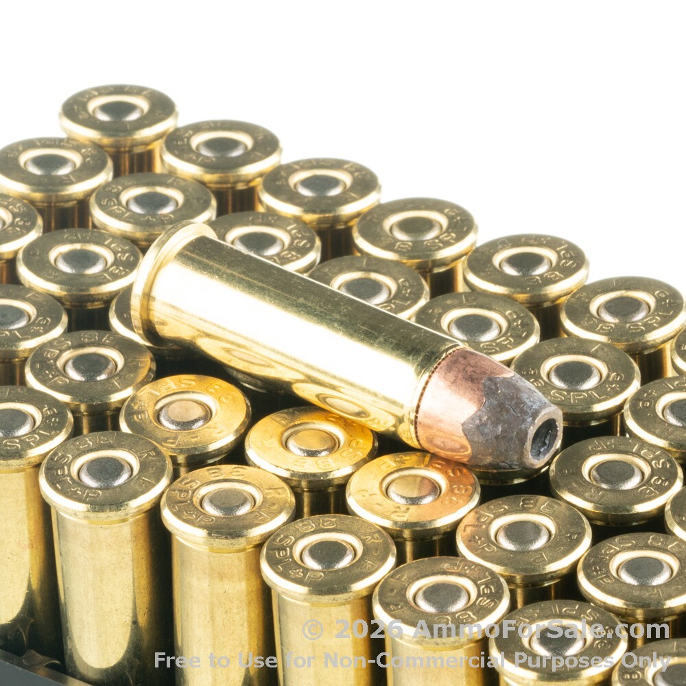 600 Rounds of Discount 125gr SJHP .38 Spl Ammo For Sale by Remington
