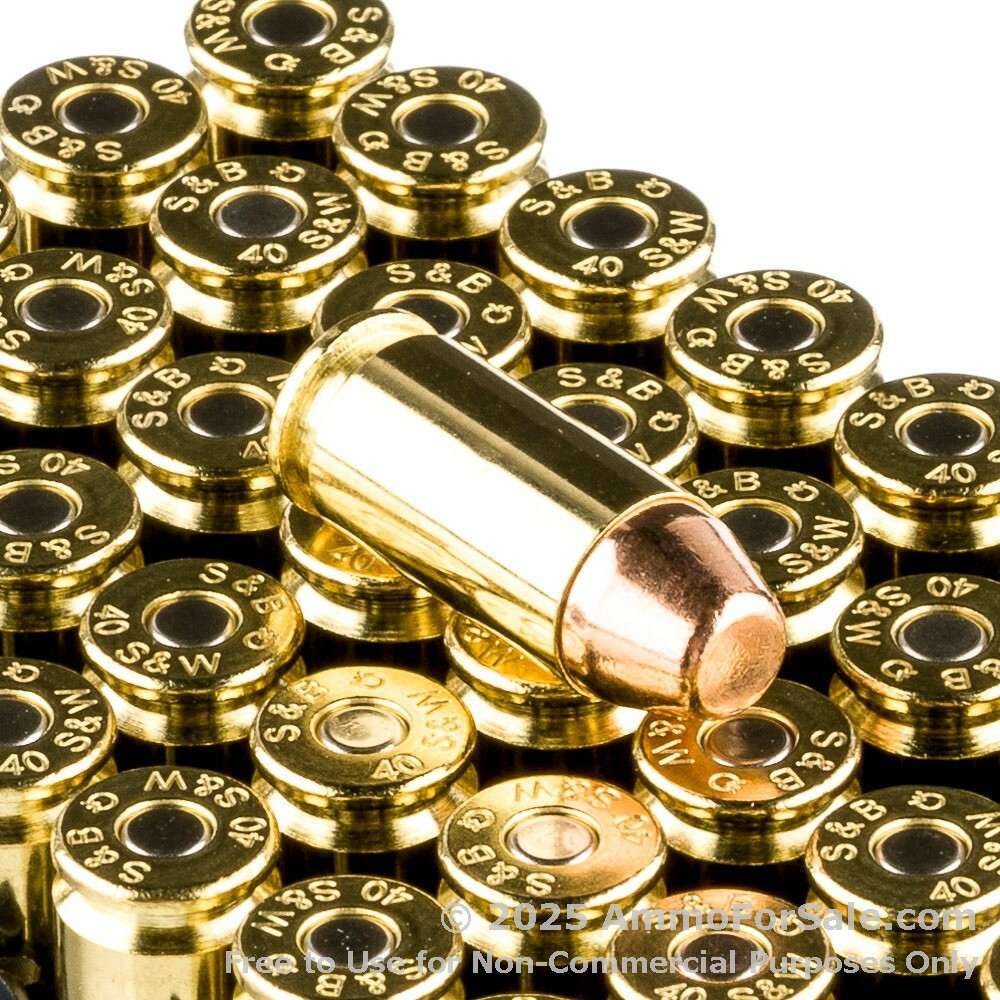 1000 Rounds of Discount 180gr FMJ .40 S&W Ammo For Sale by Sellier & Bellot