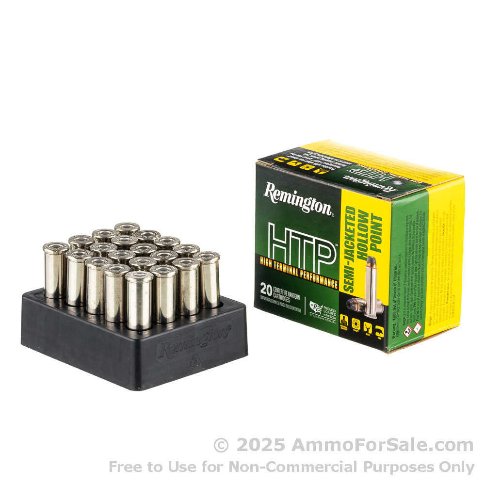 20 Rounds of Discount 110gr SJHP .357 Mag Ammo For Sale by Remington