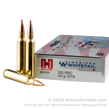20 Rounds of 165gr SST .300 Win Mag Ammo by Hornady