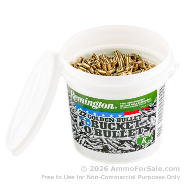 1400 Rounds of 36gr HP .22 LR Ammo by Remington