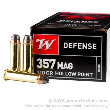 500 Rounds of 110gr JHP .357 Mag Ammo by Winchester