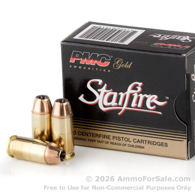 20 Rounds of 180gr JHP .40 S&W Ammo by PMC