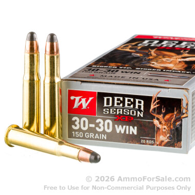 20 Rounds of 150gr Extreme Point 30-30 Win Ammo by Winchester