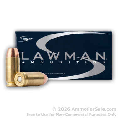 1000 Rounds of 180gr TMJ .40 S&W Ammo by Speer Lawman