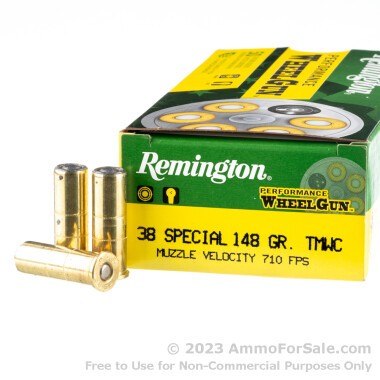 500 Rounds of 148gr LWC .38 Special Ammo by Remington