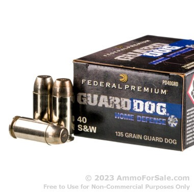 20 Rounds of 135gr EFMJ .40 S&W Ammo by Federal