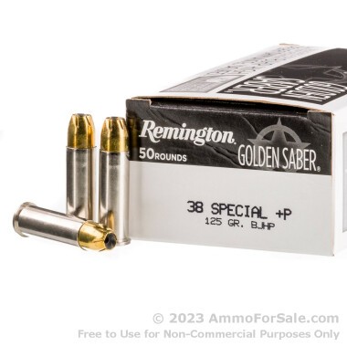 38 Special - 125 Grain JHP - Remington Golden Saber - 500 Rounds