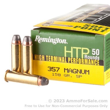 50 Rounds of 158gr SP .357 Mag Ammo by Remington