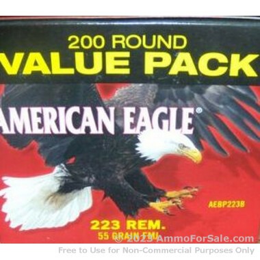 400 Rounds of 55gr FMJ .223 Ammo by Federal