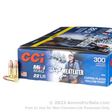 300 Rounds of 36gr CPHP .22 LR Ammo by CCI