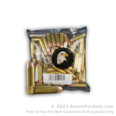 100 Rounds of 158gr FMJ .357 Mag Ammo by M.B.I.
