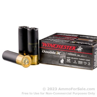10 Rounds of 1 3/4 ounce #5 shot 12ga Ammo by Winchester Double X