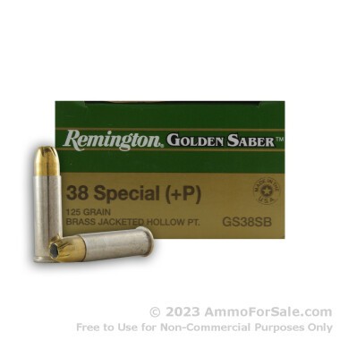 25 Rounds of 125gr JHP .38 Spl Ammo by Remington