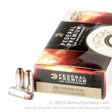 1000 Rounds of 155gr JHP .40 S&W Ammo by Federal Hydra-Shok