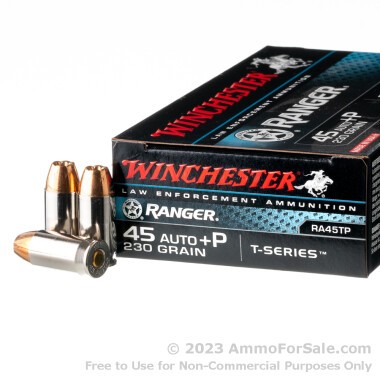 500  Rounds of 230gr JHP .45 ACP Ammo by Winchester