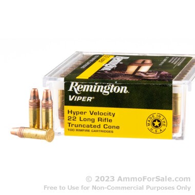 100 Rounds of 36gr TC-SB .22 LR Ammo by Remington