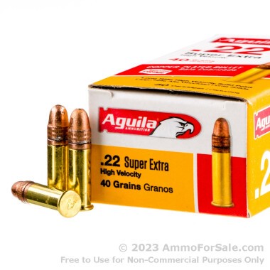 500 Rounds of 40gr CPRN .22 LR Ammo by Aguila