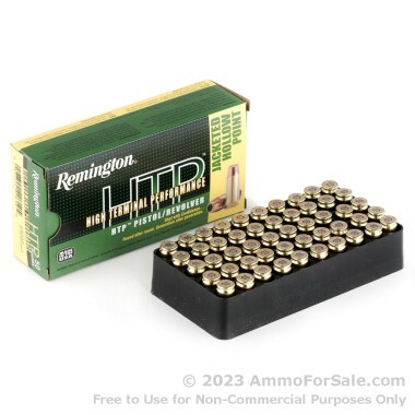 50 Rounds of 180gr JHP .40 S&W Ammo by Remington HTP
