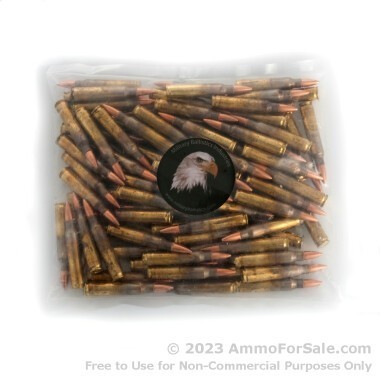 100 Rounds of 62gr FMJBT .223 Ammo by M.B.I. Remanufactured