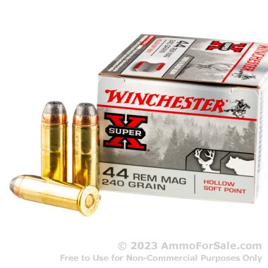 20 Rounds of 240gr HSP .44 Mag Ammo by Winchester