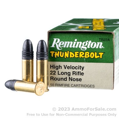 5000  Rounds of 40gr LRN .22 LR Ammo by Remington