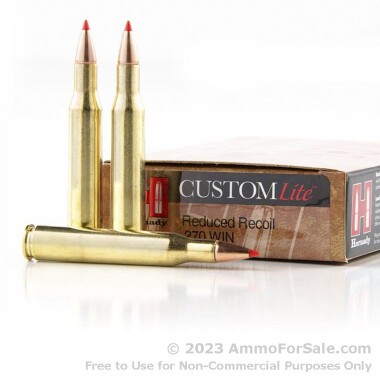 20 Rounds of 120gr SST .270 Win Ammo by Hornady