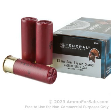10 Rounds of 1-7/8 ounce #5 shot 12ga Ammo by Federal