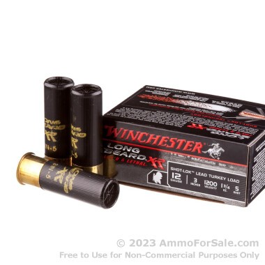 10 Rounds of 1 3/4 ounce #5 shot 12ga Ammo by Winchester