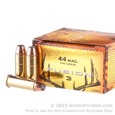 20 Rounds of 240gr Fusion .44 Mag Ammo by Federal