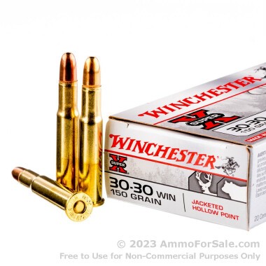 20 Rounds of 150gr JHP 30-30 Win Ammo by Winchester