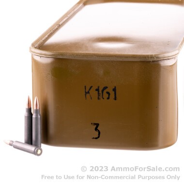 500 Rounds of 55gr FMJ .223 Ammo by Wolf in a Spam Can