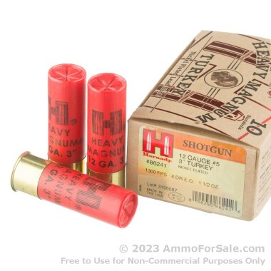 10 Rounds of 1 1/2 ounce #5 shot 12ga Ammo by Hornady