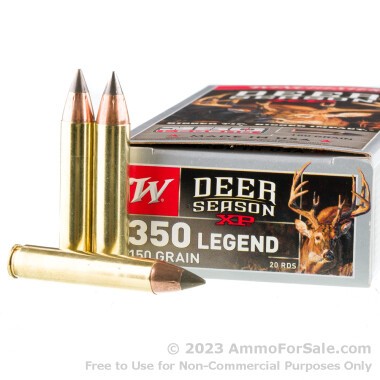 200 Rounds of 150gr XP .350 Legend Ammo by Winchester