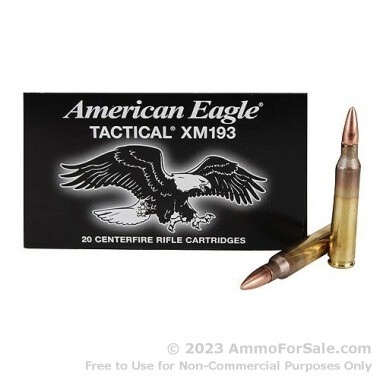 5.56x45 Federal XM193 Ammo In Stock