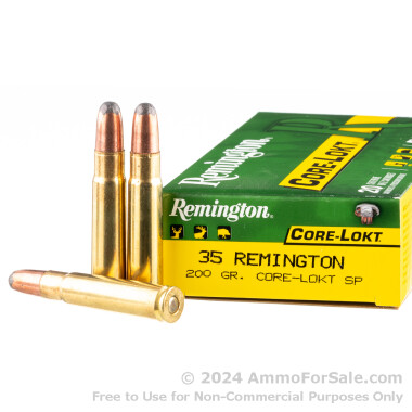 20 Rounds of 200gr SP .35 Rem Ammo by Remington