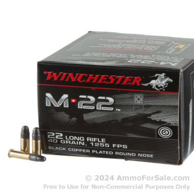 1000 Rounds of 40gr CPRN .22 LR Ammo by Winchester
