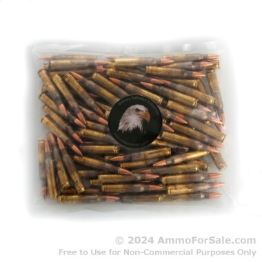 1000 Rounds of 62gr FMJBT .223 Ammo by M.B.I. Remanufactured