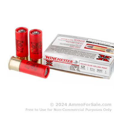 250 Rounds of 1 ounce Rifled Slug 12ga Ammo by Winchester Super-X