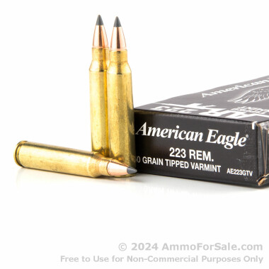 500 Rounds of 50gr Polymer Tipped .223 Ammo by Federal