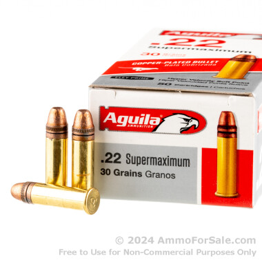 500 Rounds of 30gr CPRN .22 LR Ammo by Aguila