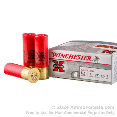 10 Rounds of  #5 shot 12ga Ammo by Winchester