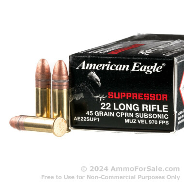 500  Rounds of 45gr CPRN .22 LR Ammo by Federal