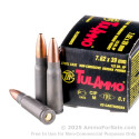 1000 Rounds of 122gr HP 7.62x39mm Ammo by Tula