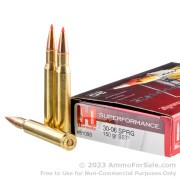 20 Rounds of 150gr SST 30-06 Springfield Ammo by Hornady Superformance