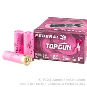 250 Rounds of 1 1/8 ounce #8 shot 12ga Pink Hull Ammo by Federal