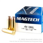 20 Rounds of 260gr FMJ FN .454 Casull Ammo by Magtech